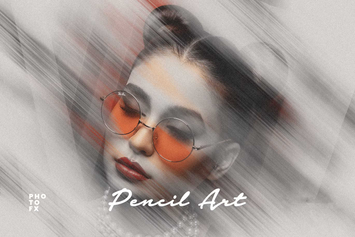 26 Pencil Drawing Photoshop Template Bundle