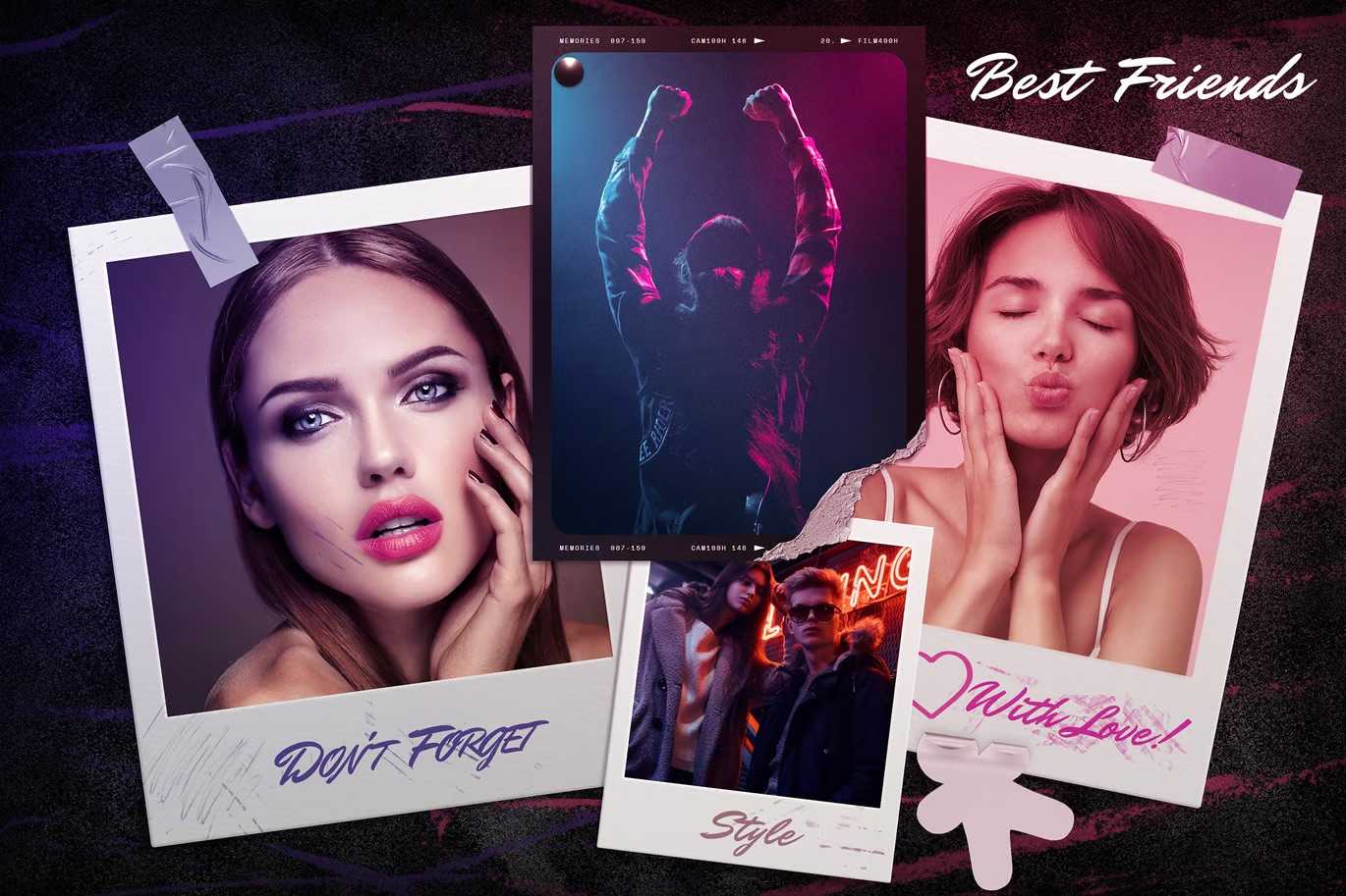 26 Glamorous Photoshop Effects Bundle