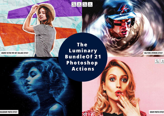 The Luminary Bundle Of 21 Photoshop Actions