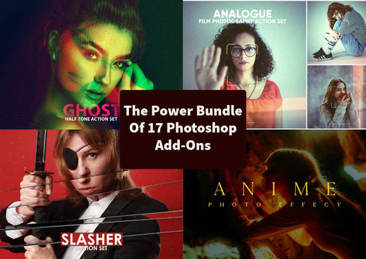 The Power Bundle Of 17 Photoshop Add-Ons