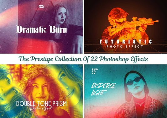The Prestige Collection Of 22 Photoshop Effects