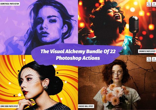 The Visual Alchemy Bundle Of 22 Photoshop Actions